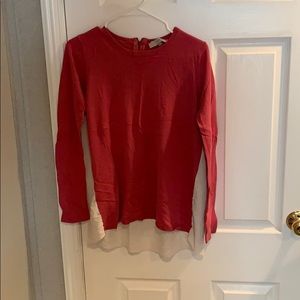 Loft Mixed Media Shirt